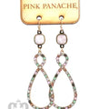 Rhinestone Infinity Earrings