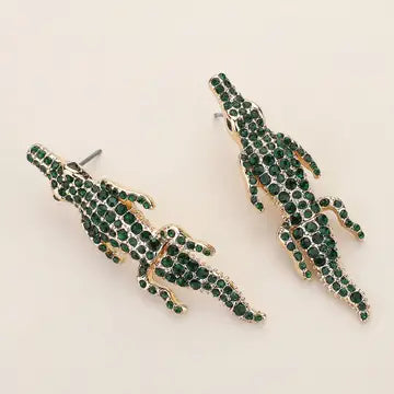 Alligator Earrings