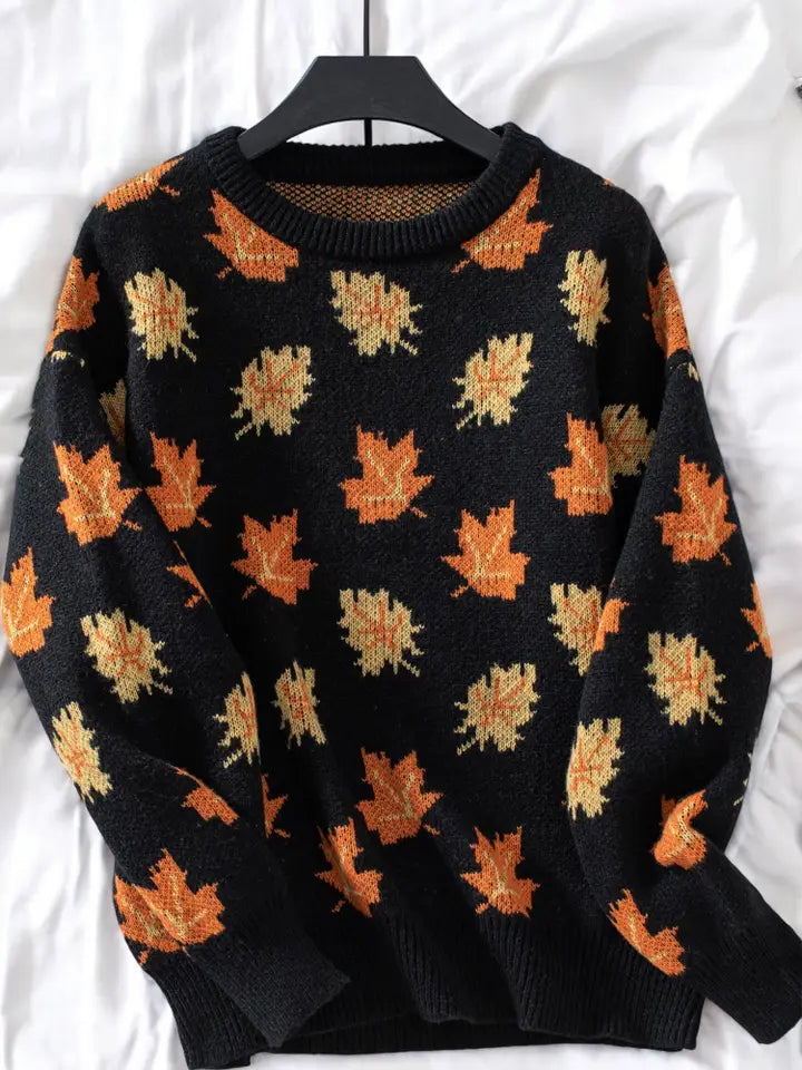 Autumn Leaves Sweater