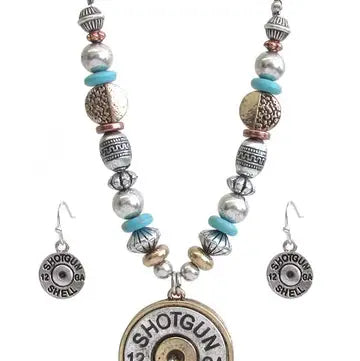 Shotgun Shell Jewelry Set