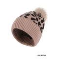 Dark Leopard Winter Hat