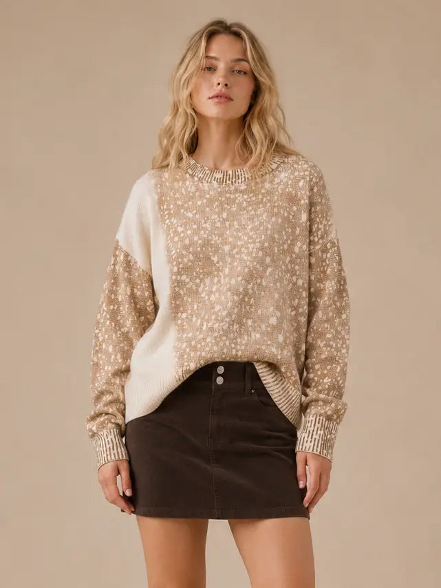 Fawn Pattern Sweater