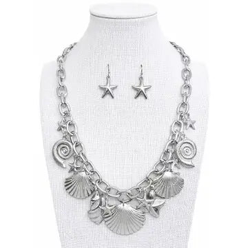 Jingle Shells Necklace Set