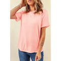 Butter Soft Pastel Pink Tee