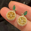 Little Lemon Earrings