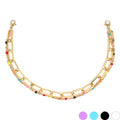 Pearl Dbl Chain Trucker Hat Chain