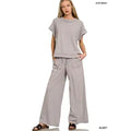 Sleet Washed Slub Lounge Set
