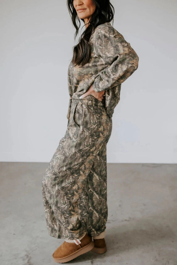Cozy Camo Lounge Set