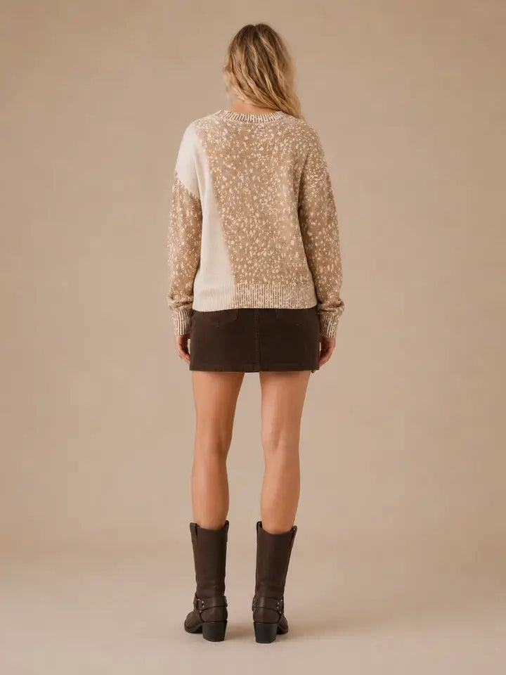 Fawn Pattern Sweater