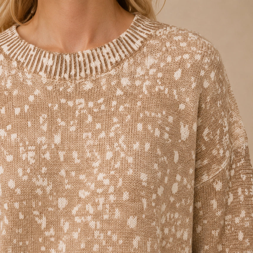 Fawn Pattern Sweater