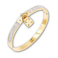 Lock Crystal Bracelet