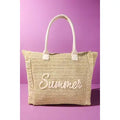 Summer Woven Tote