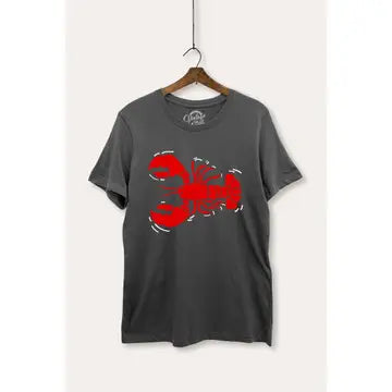 Grey Lobster T-Shirt