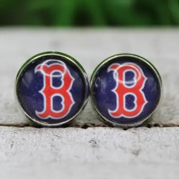 Baseball Stud Earrings