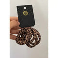 Leopard Hair Tie Set