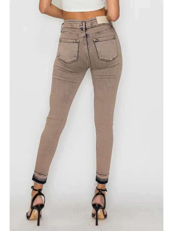 High Rise Stretch Skinny Jeans