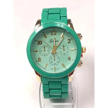 Teal Fashion Color Watch