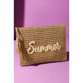 Summer Straw Pouch
