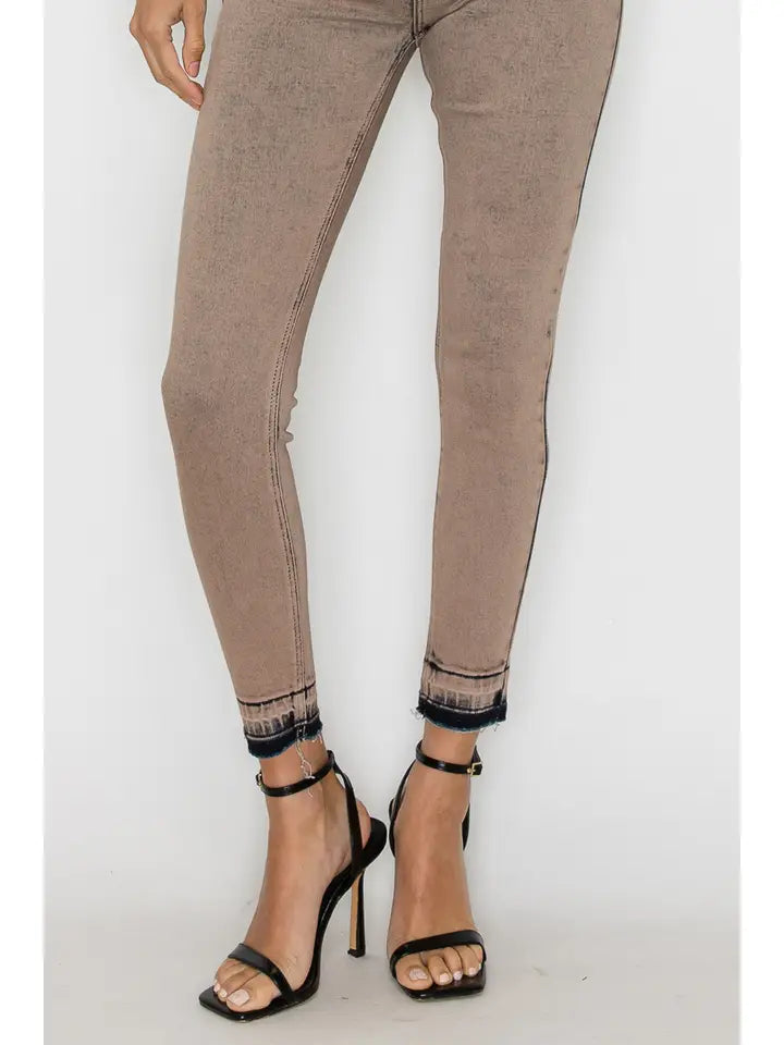 High Rise Stretch Skinny Jeans