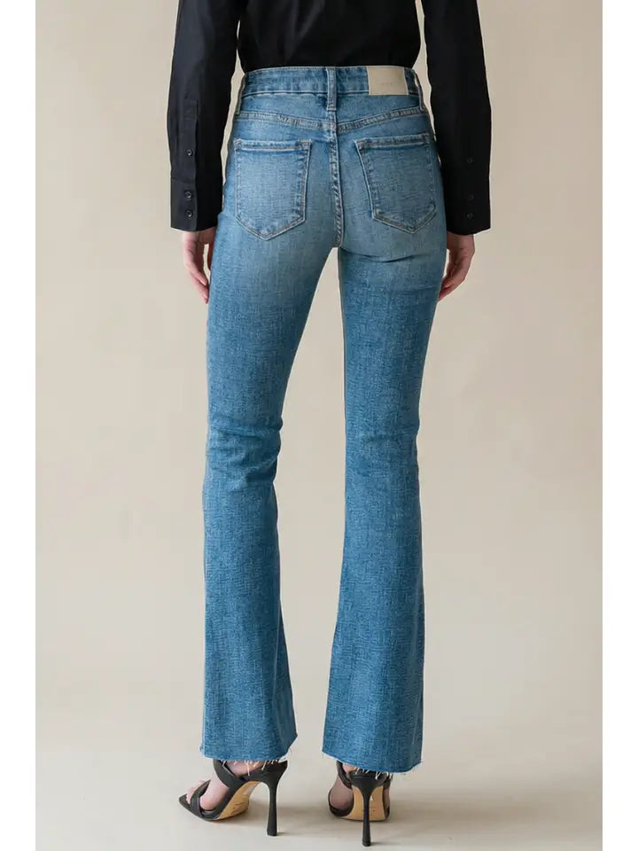 High Rise Modern Bootcut Jean by Artemis Vintage